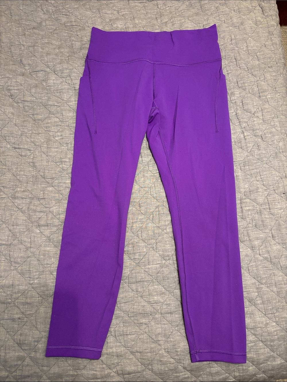 lululemon athletica Purple High-Rise Leggings 12 with pockets